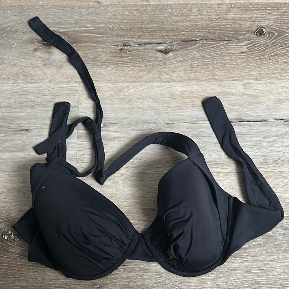Elegant Black Women's Halter Bra
